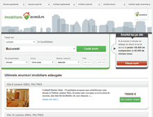 Tablet Screenshot of imobiliare.acasa.ro